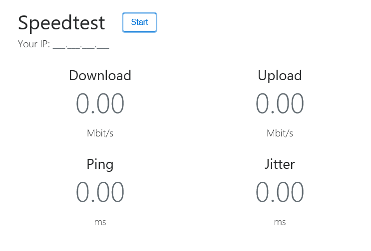 Speedtest